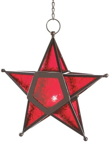 red hanging star 2