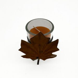 Maple Leaf Votive Decor