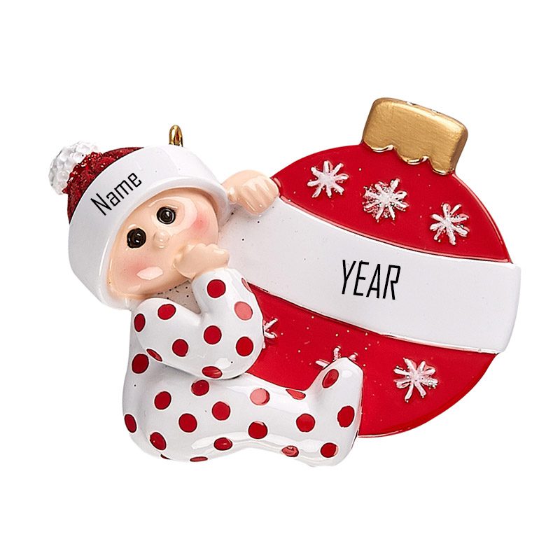 Baby with Ornament-RED 2.0