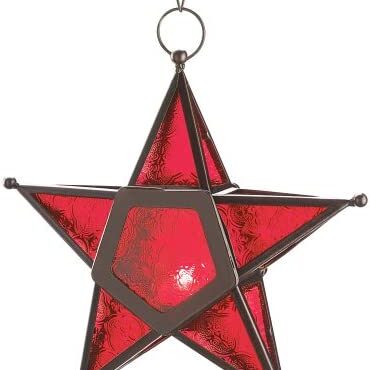 red hanging star 2